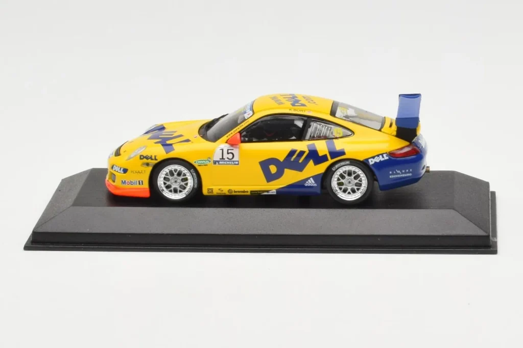 โมเดลรถ 1:43 Porsche 911 997 GT3 Cup MRS PC Service Team #15 D. Huisman Porsche Supercup ปี 2006 Minichamps (มือสอง)