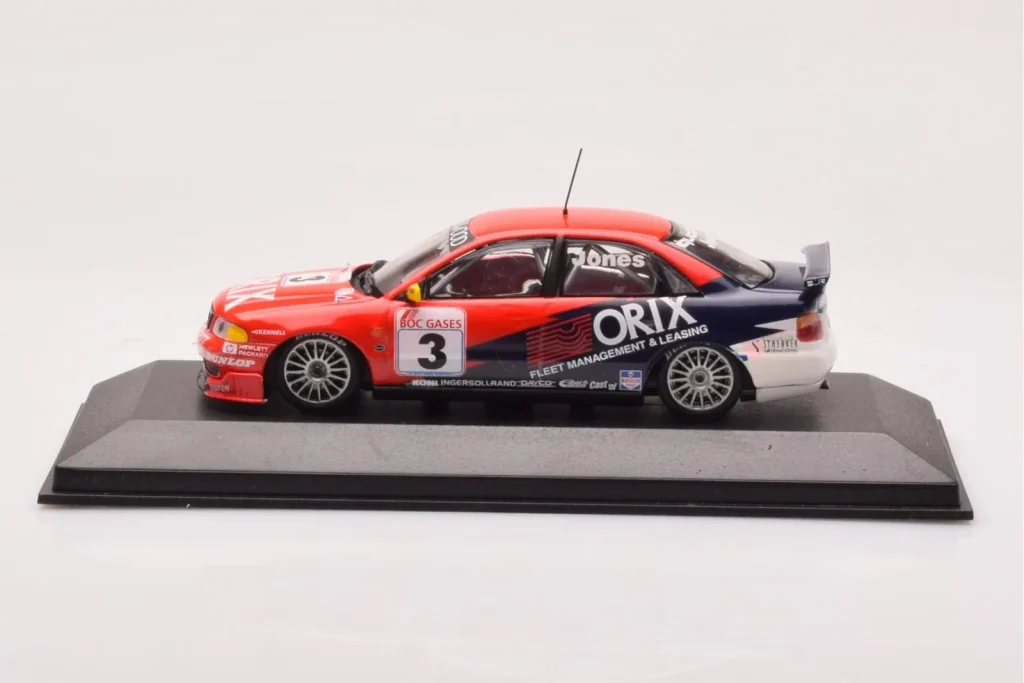 โมเดลรถ 1:43 Audi A4 B5 #3 Team Orix Jones Australian Touring Champion ปี 1997 Minichamps (มือสอง)