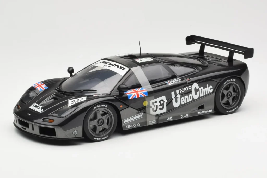 车型 1:18 McLaren F1 GTR #59 J-J. Lehto / Y. Dalmas / M. Sekiya 24 Hours of Le Mans Winner 年 1995 UT Models