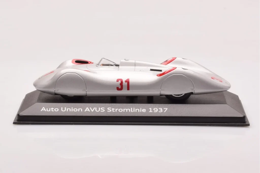 车型 1:43 Auto Union Stromlinie #31 AVUS 1937 银色 Minichamps