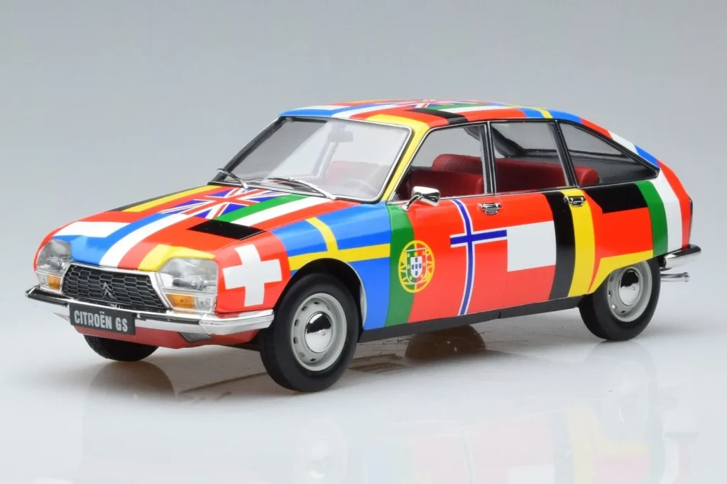 Model 1:18 Citroen GS Drapeaux Norev