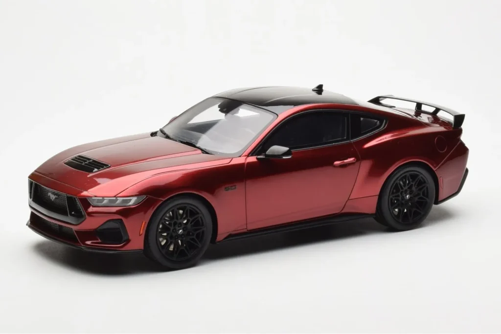 โมเดลรถ 1:18 Ford Mustang GT S650 Rapid สีแดง GT Spirit