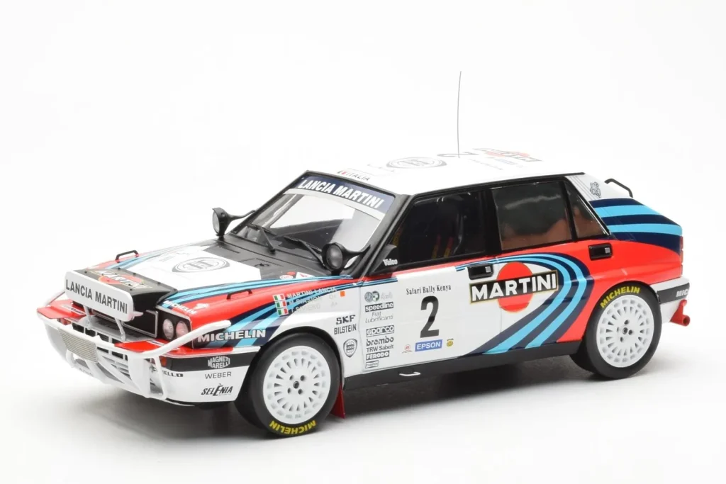 车型 1:18 Lancia Delta Integrale 16V #2 M. Biasion / T. Siviero Rally Safari 年 1990 IXO