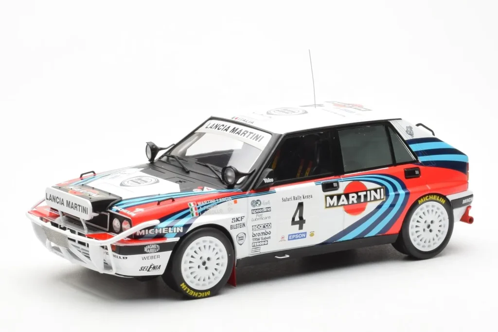 车型 1:18 Lancia Delta Integrale 16V #4 A. Fiorio Rally Safari 年 1990 IXO