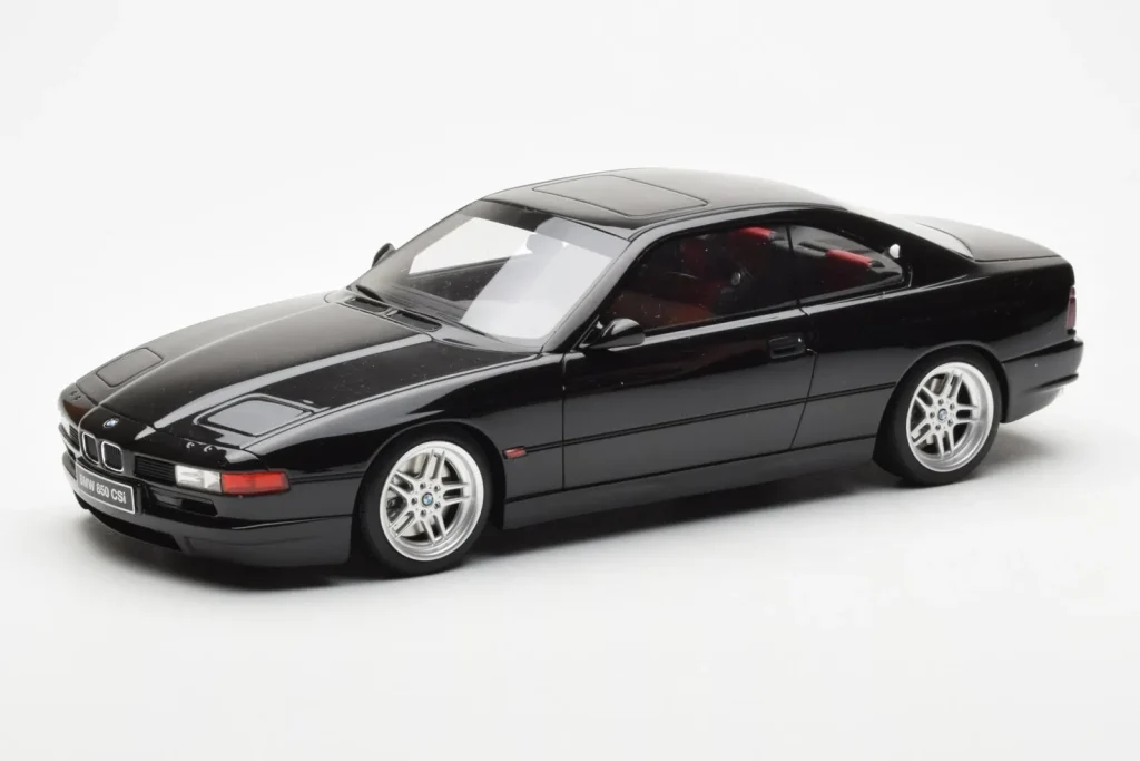 Model 1:18 BMW 850 CSi E31 Black Otto
