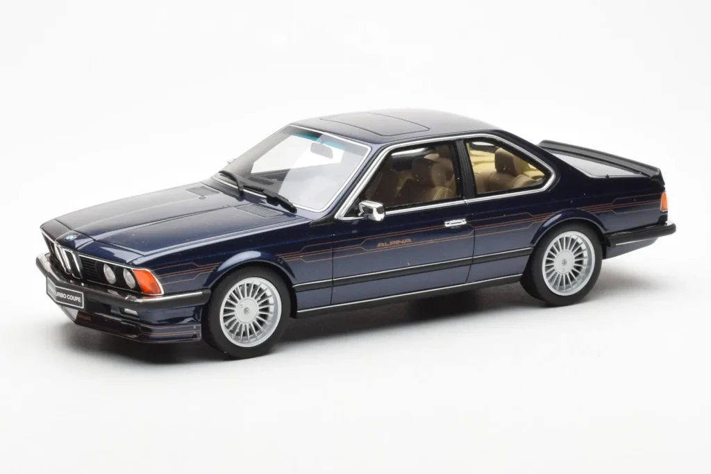 车型 1:18 BMW Alpina B7 E24 Turbo Coupe 金属蓝 Otto
