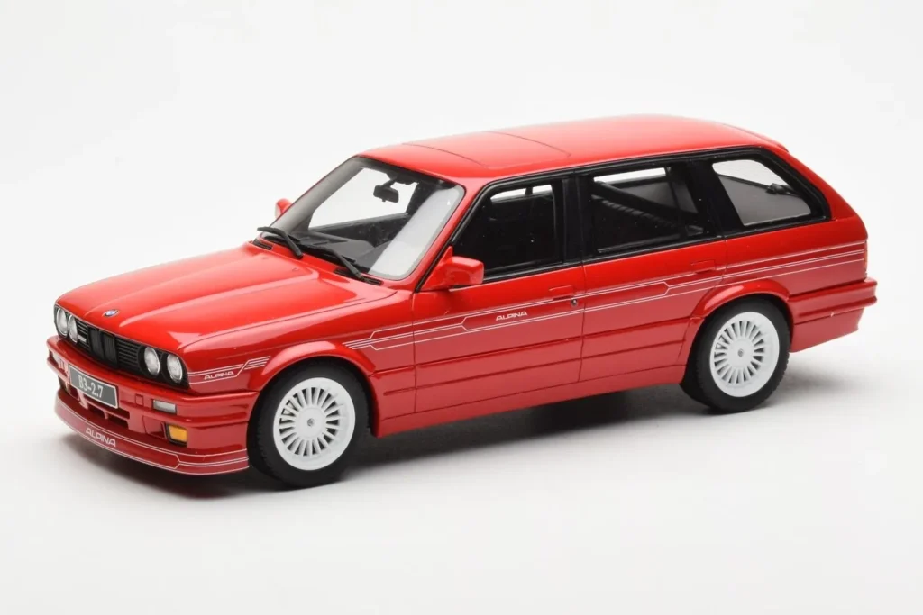 Model 1:18 BMW Alpina B3 2.7 E30 Touring red Otto