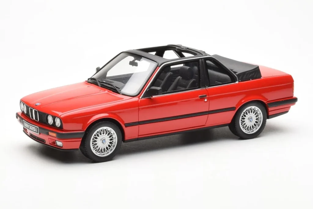 车型 1:18 BMW 325i E30 Baur 金属红 Otto