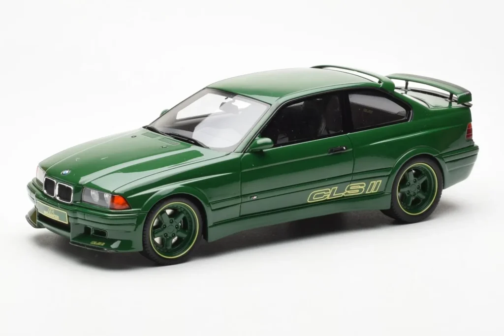 โมเดลรถ 1:18 BMW M3 E36 AC Schnitzer CLS II สีเขียว Otto (มือสอง)