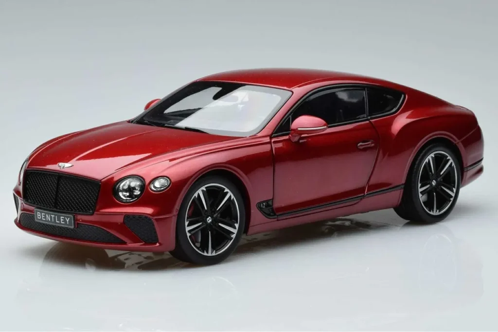 โมเดลรถ 1:18 Bentley Continental GT Candy สีแดง Norev