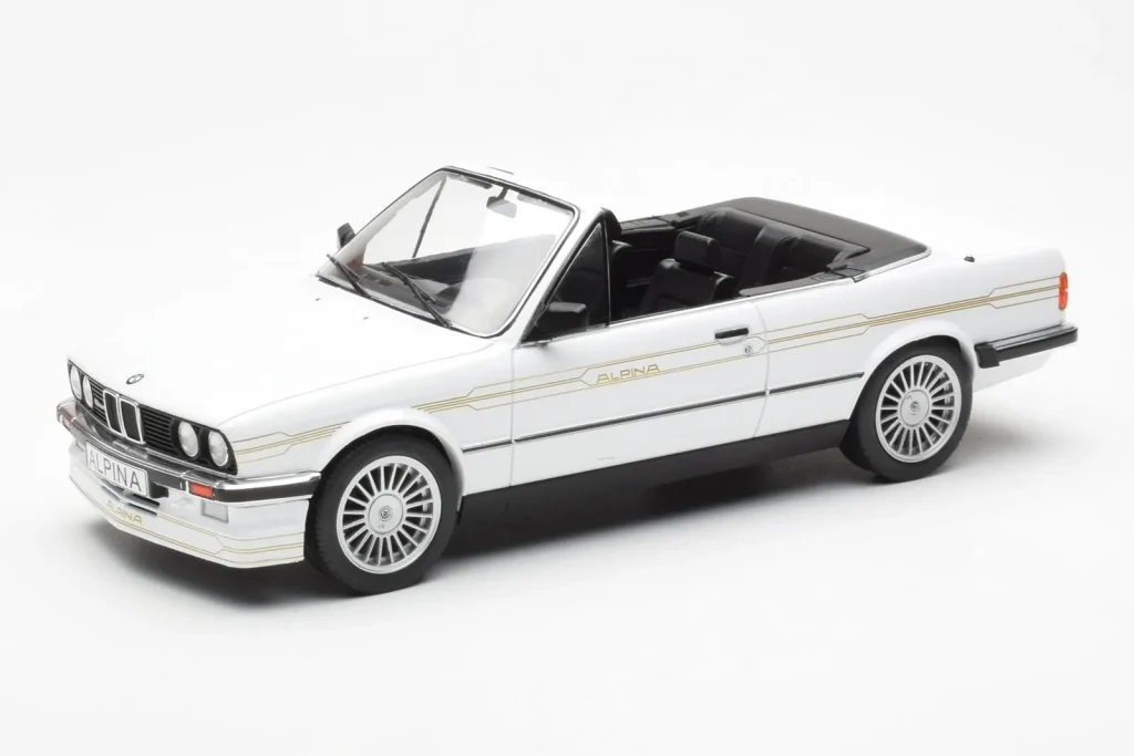 Model 1:18 BMW Alpina C2 2.7 E30 Cabriolet white MCG