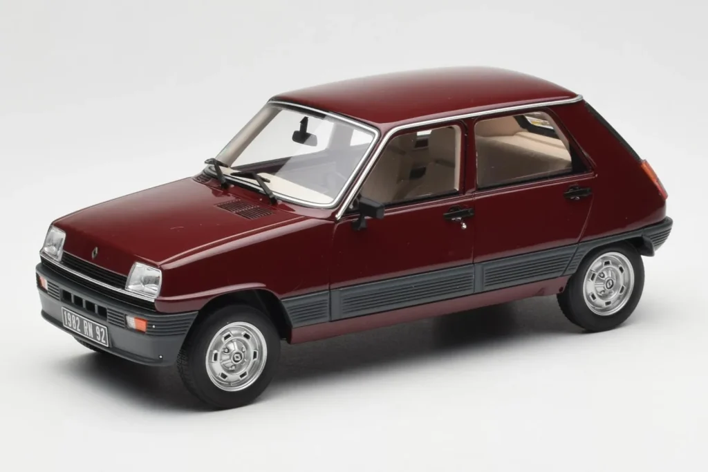 Model 1:18 Renault 5 GTL Bordeaux red Otto