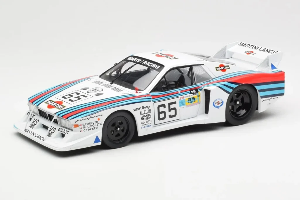 Model 1:18 Lancia Beta Montecarlo Gr.5 #65 24 Hours of Le Mans year 1981 MCG