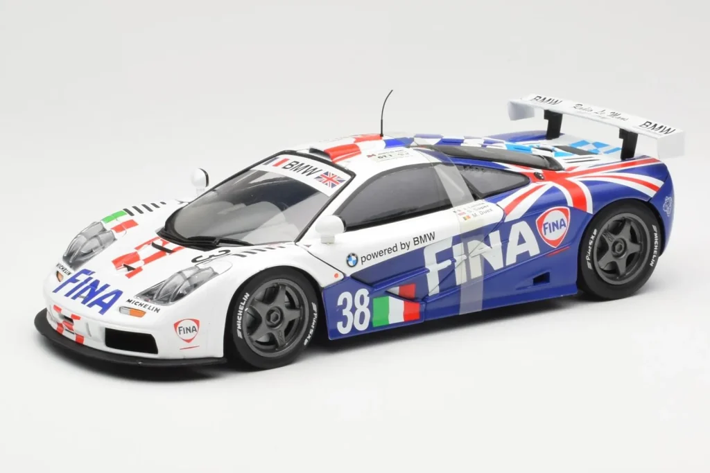 โมเดลรถ 1:18 McLaren F1 GTR #38 M. Duez / M. Soper / E. Lafitte Team Bigazzi 24 Hours of Le Mans ปี 1996 UT Models