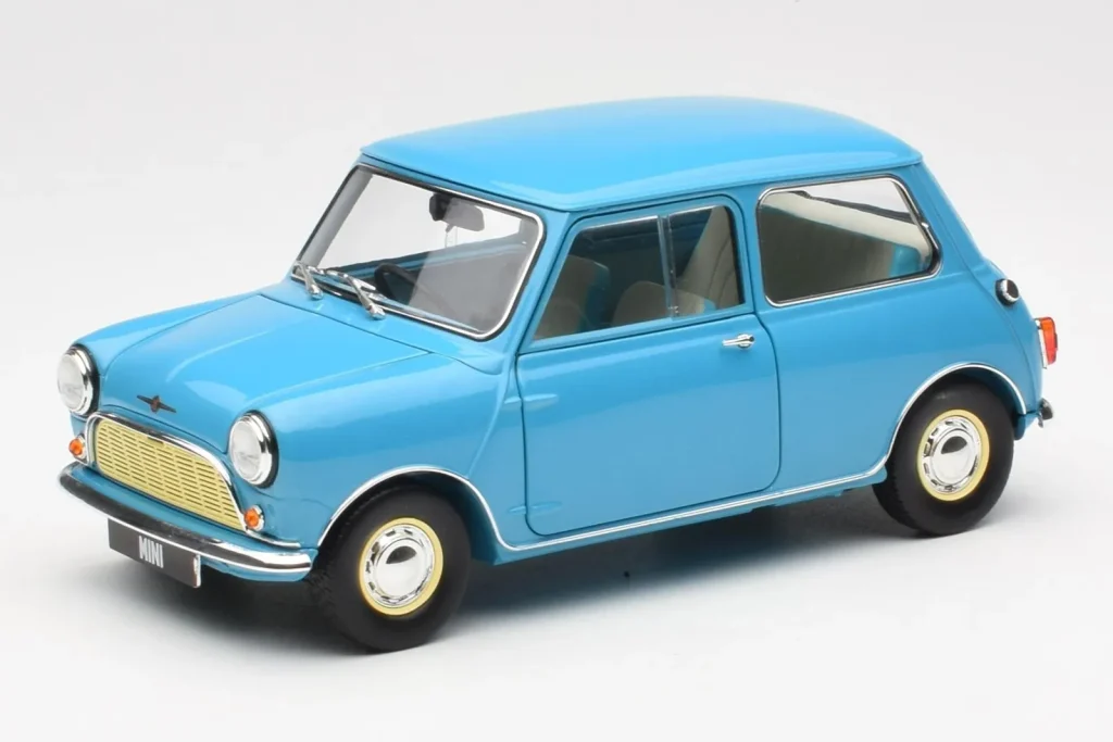 车型 1:18 Morris Mini Minor 蓝色 Kyosho