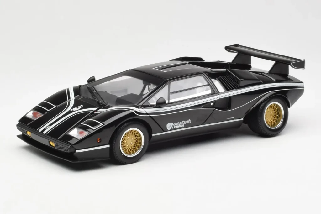 โมเดลรถ 1:18 Lamborghini Countach LP 500R สีดำ Kyosho