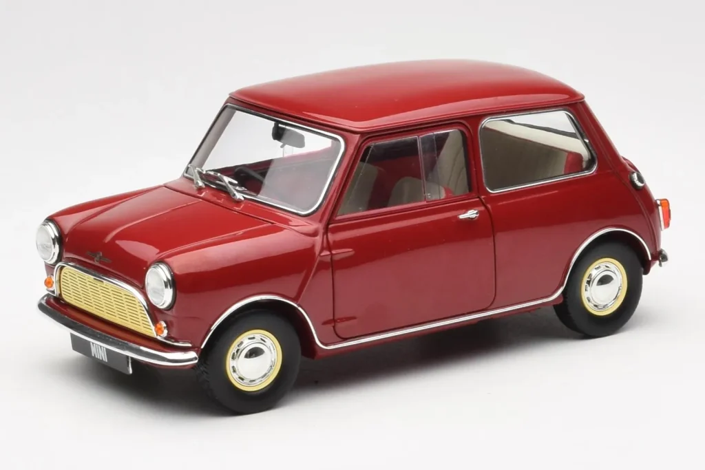 Model 1:18 Morris Mini Minor red Kyosho