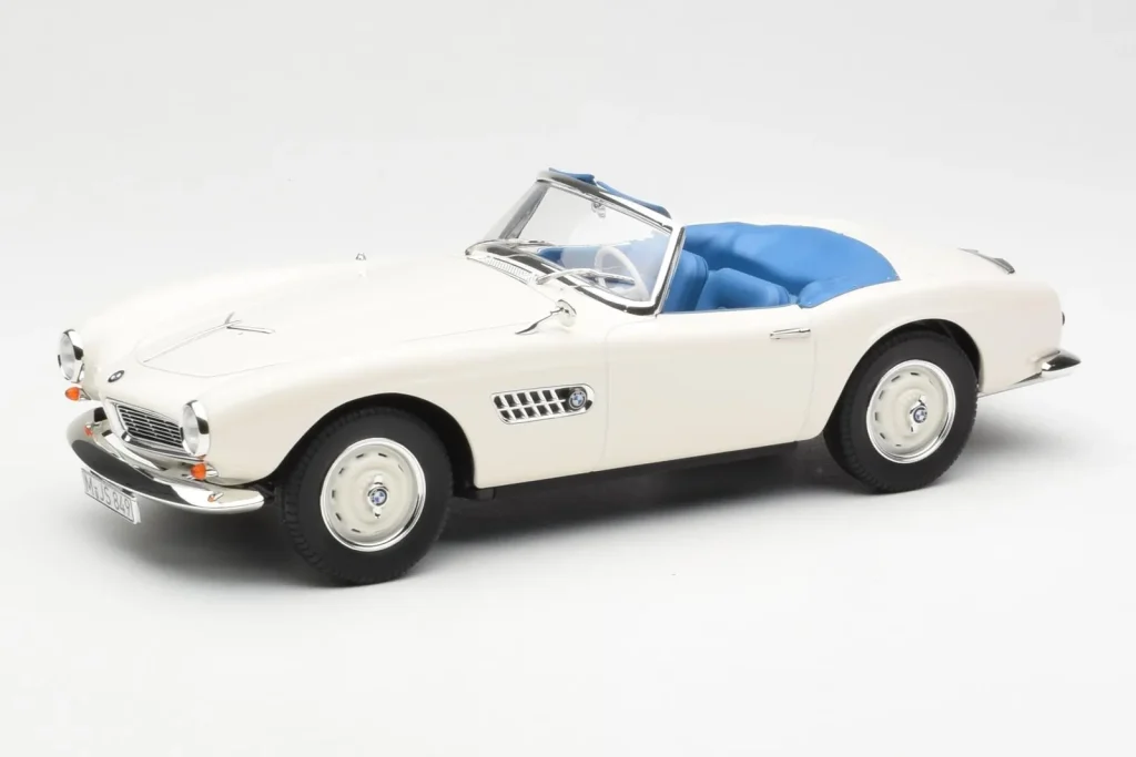 Model 1:18 BMW 507 Roadster white Norev