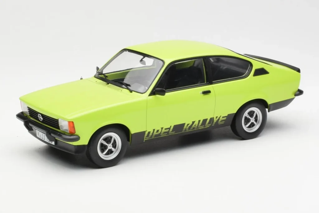 Model 1:18 Opel Kadett E Rally 2.0 Green Black Norev