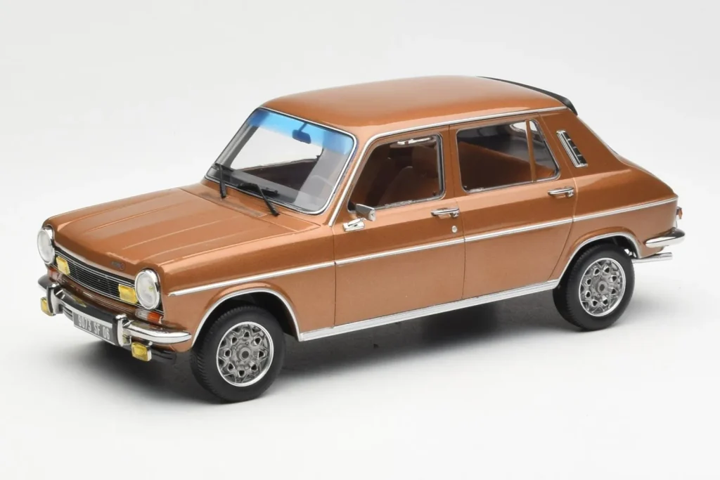 Model 1:18 Simca 1100 Ti Sandalwood Metallic Norev