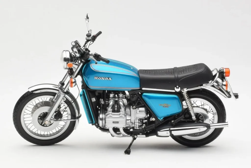 โมเดลรถ 1:12 Honda Gold Wing GL1000 Blue Metallic Minichamps (มือสอง)