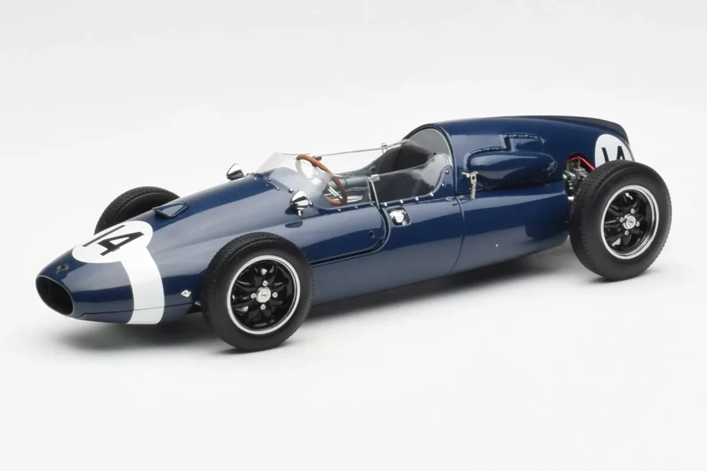Model 1:18 Cooper T51 Climax #14 S. Moss Italian GP Winner year 1959 Schuco
