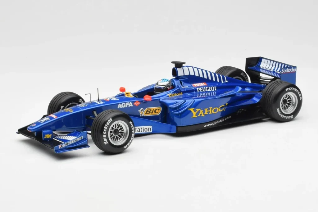 车型 1:18 Prost AP03 Peugeot #14 J. Alesi F1 Showcar 年 2000 Minichamps