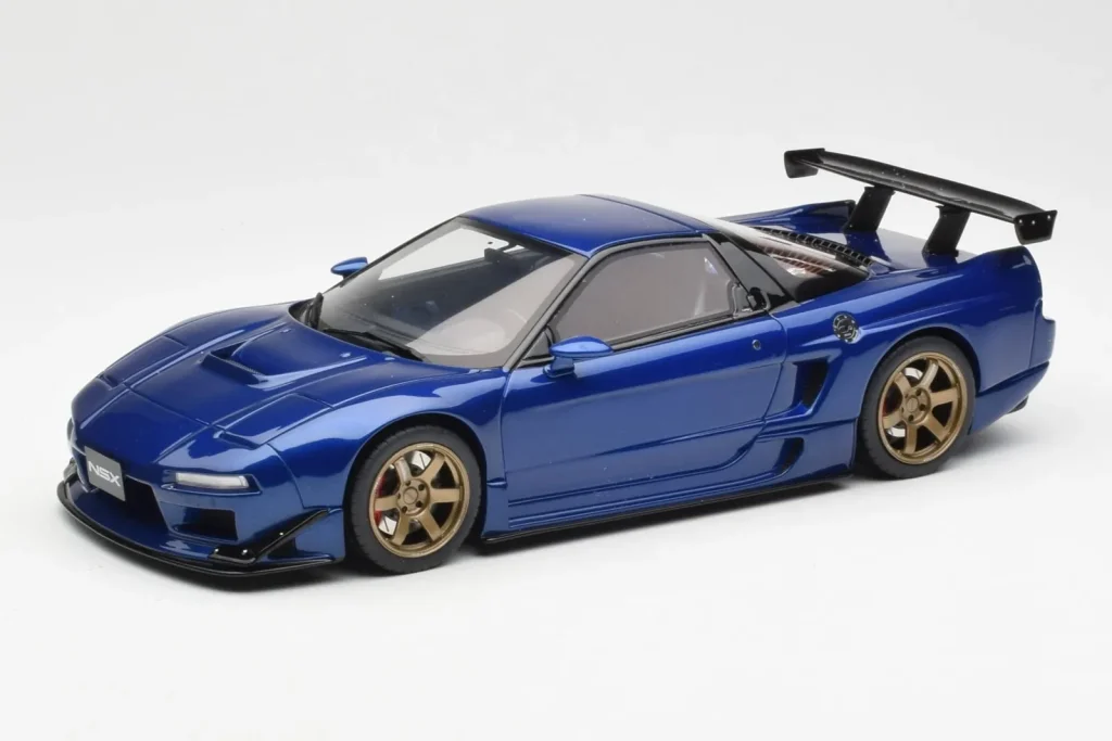 โมเดลรถ 1:18 Honda NSX NC1 By W-Autosport สีน้ำเงิน Otto