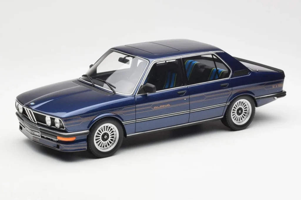 Model 1:18 BMW Alpina B7S E12 Turbo Dark Sapphire metallic blue Otto