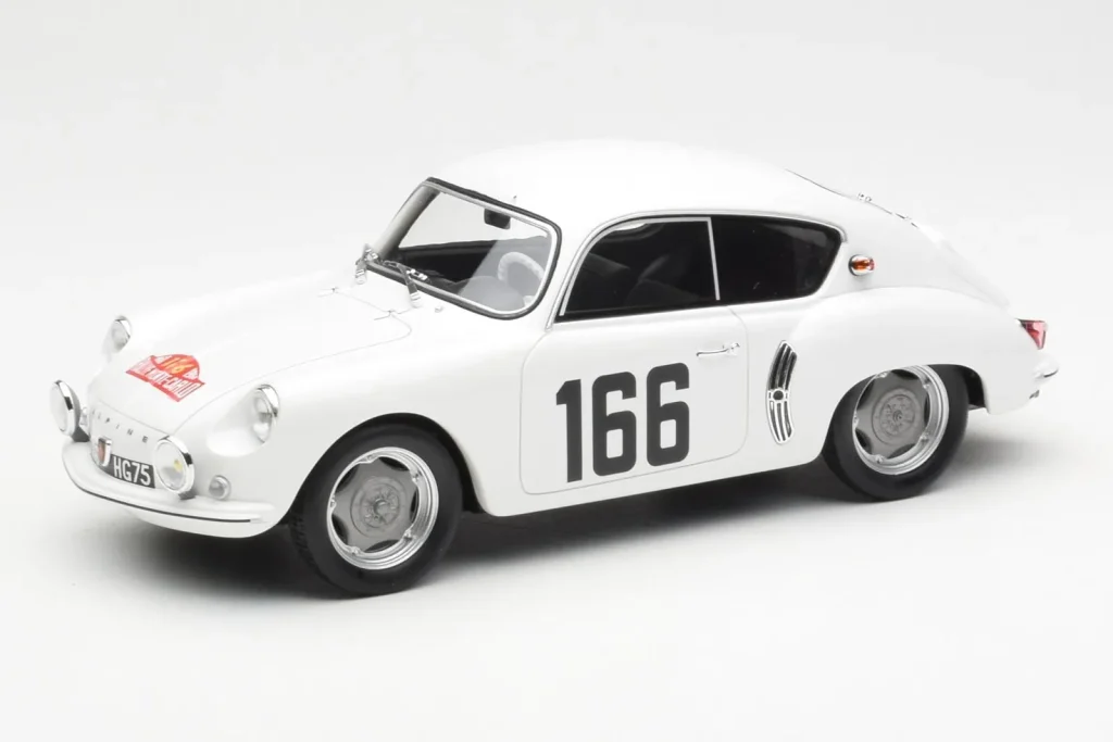 车型 1:18 Alpine A106 #166 F. Jacques / R. Jacques Rally Monte Carlo 年 1960 Otto