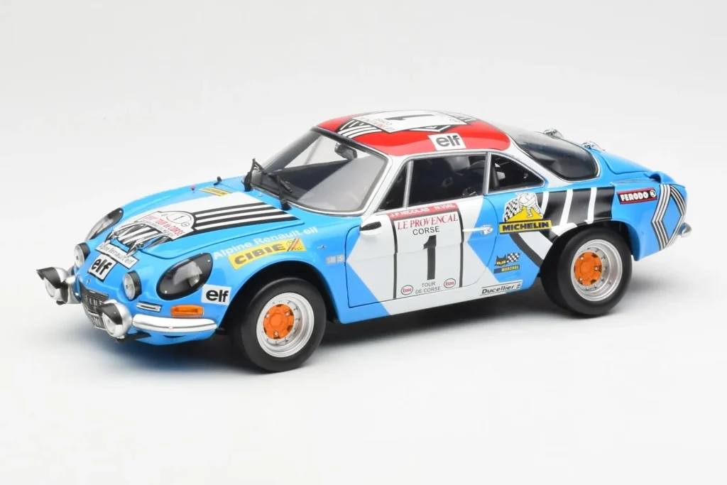 车型 1:18 Alpine A110 1600S #1 Nicolas / Vial Winner Tour de Corse 年 1973 Kyosho