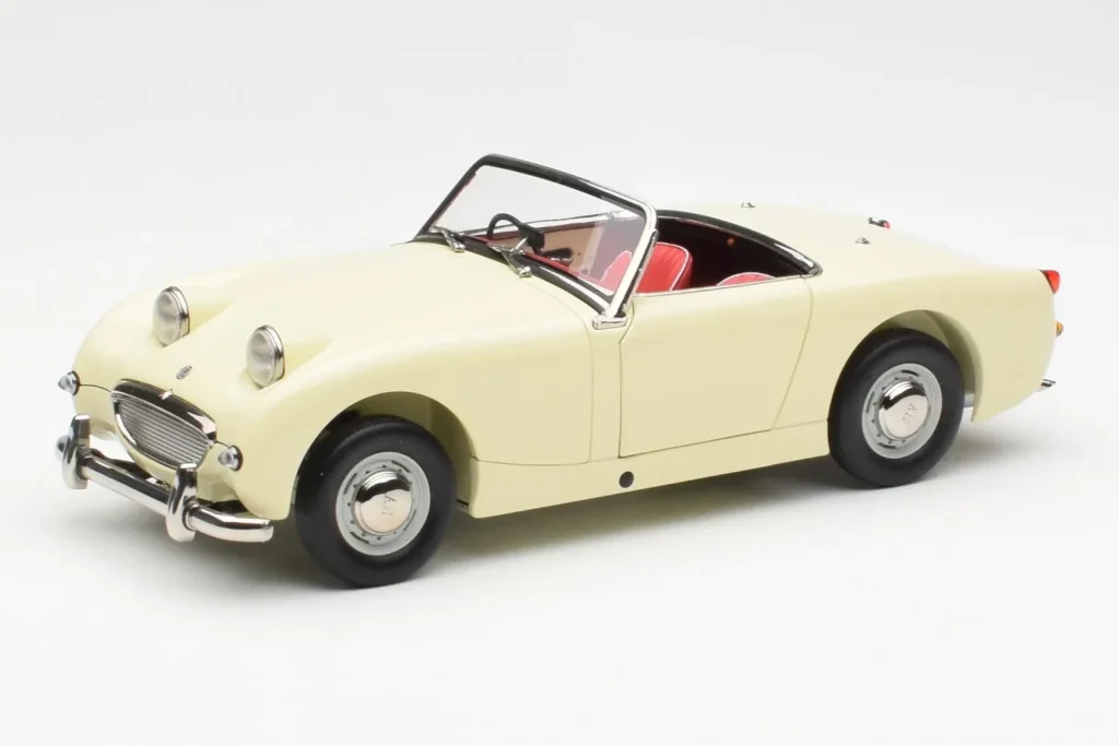 车型 1:18 Austin-Healey Sprite Mk I Open Old English 白色 Kyosho