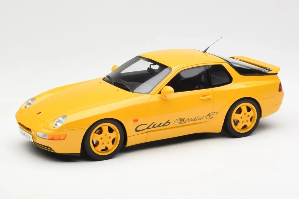 Model 1:18 Porsche 968 Clubsport yellow GT Spirit