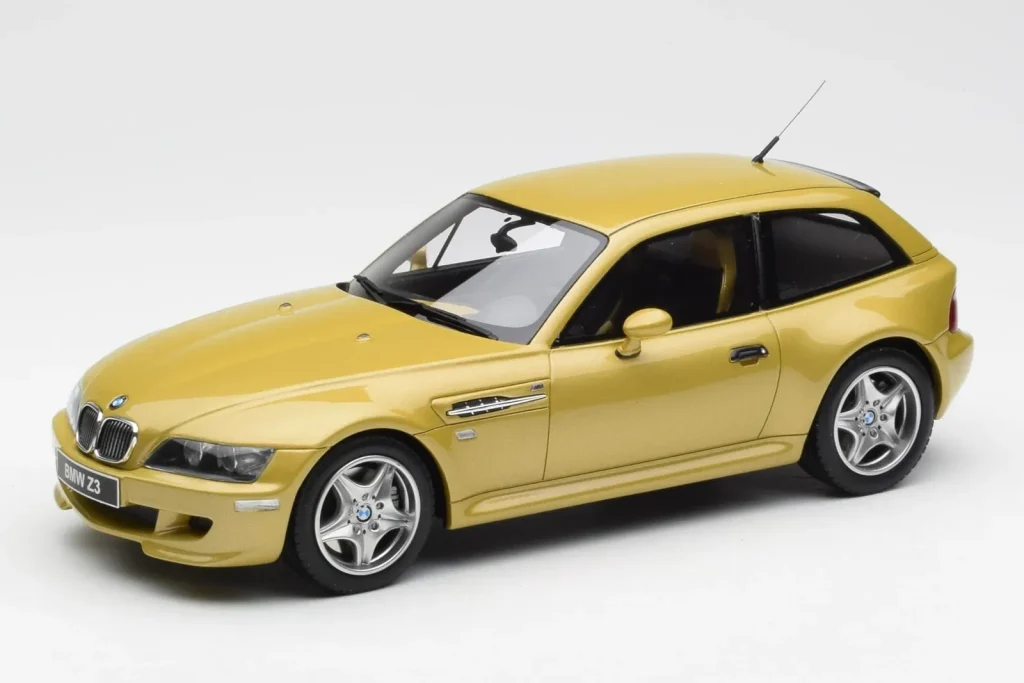 โมเดลรถ 1:18 BMW Z3 M Coupe 3.2 Phoenix สีเหลือง Otto (มือสอง)