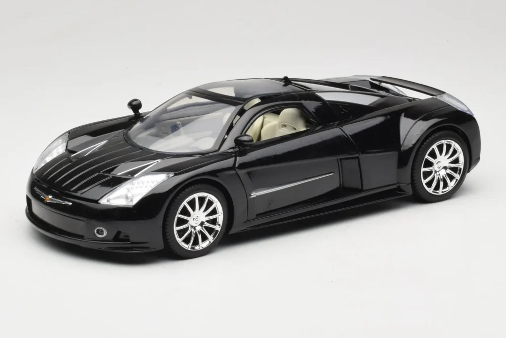 โมเดลรถ 1:18 Chrysler ME Four-Twelve Concept สีดำ Motormax (มือสอง)