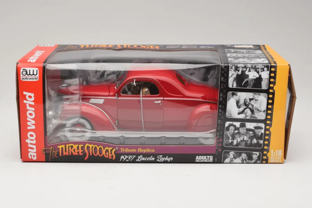 Model 1:18 Lincoln Zephyr The Three Stooges Movie Car Auto World