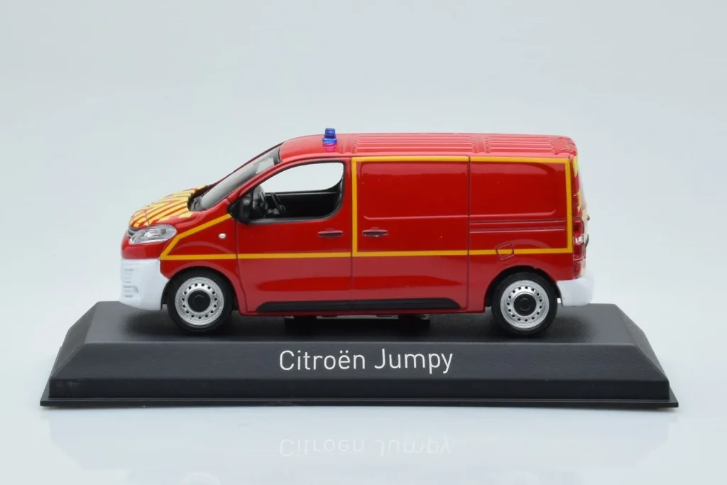 车型 1:43 Citroen Jumpy Van Sapeurs Pompiers 红色 Norev