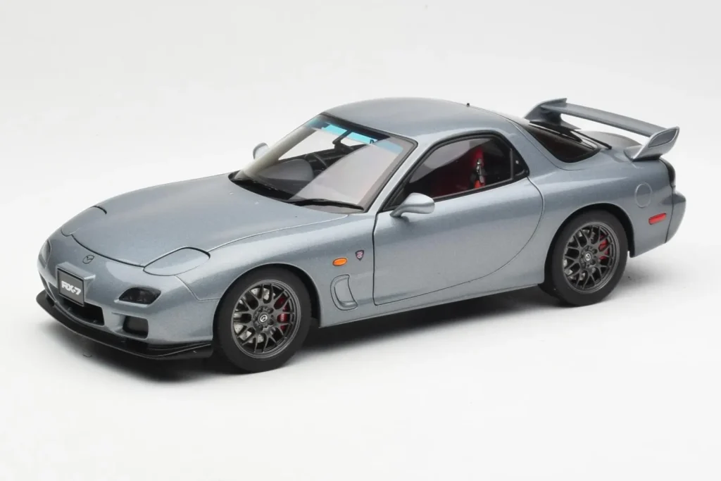 โมเดลรถ 1:18 Mazda RX-7 FD Spirit R Type A สีเทาเมทัลลิก AUTOart (มือสอง)