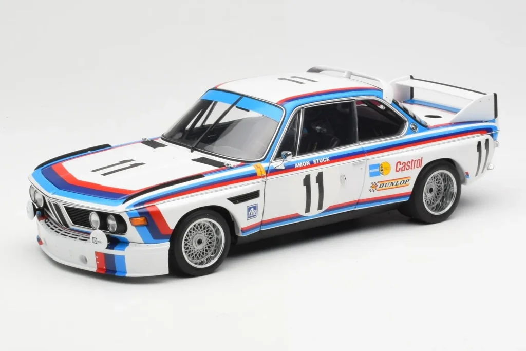 โมเดลรถ 1:18 BMW 3.0 CSL #11 C. Amon / H. Stuck 24 Hours of Spa ปี 1973 AUTOart (มือสอง)