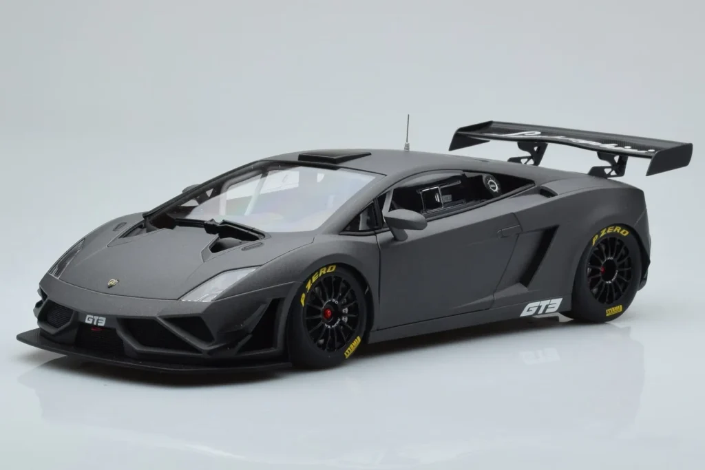 โมเดลรถ 1:18 Lamborghini Gallardo GT3 FL2 Dark Grey AUTOart (มือสอง)