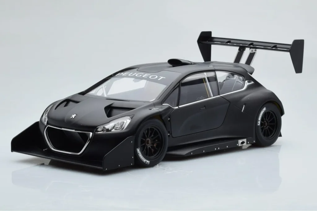 Model 1:18 Peugeot 208 T16 Pikes Peak S. Loeb Pikes Peak International Hill Climb Record year 2013 AUTOart