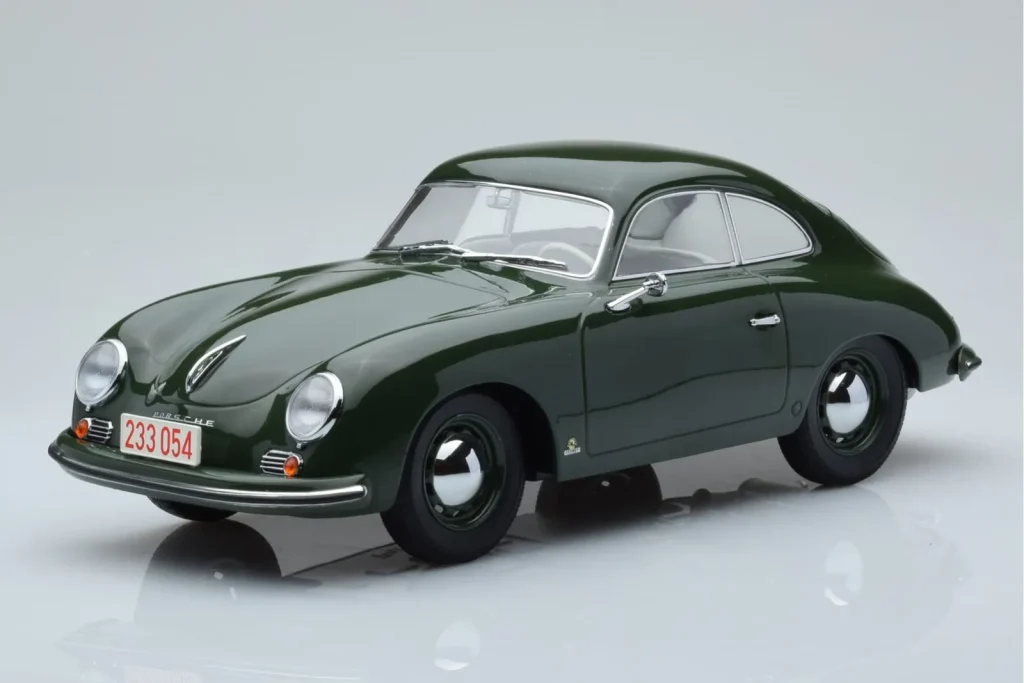 โมเดลรถ 1:18 Porsche 356 สีเขียว Norev