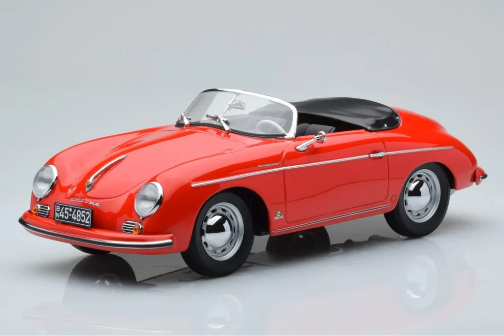 โมเดลรถ 1:18 Porsche 356 Speedster สีแดง Norev