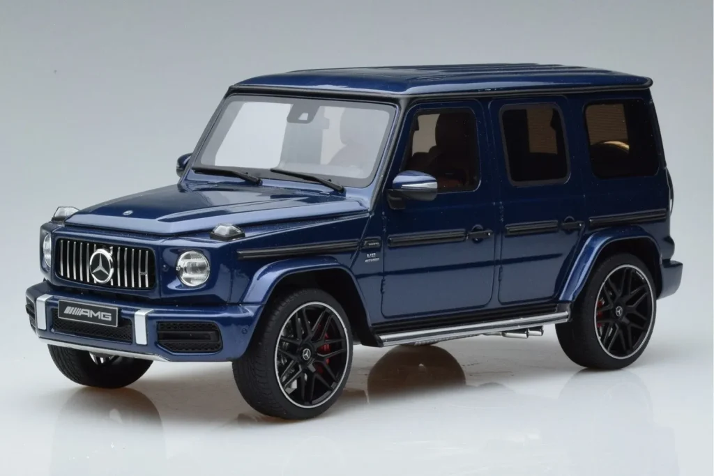 Model 1:18 Mercedes AMG G63 W464 blue GT Spirit