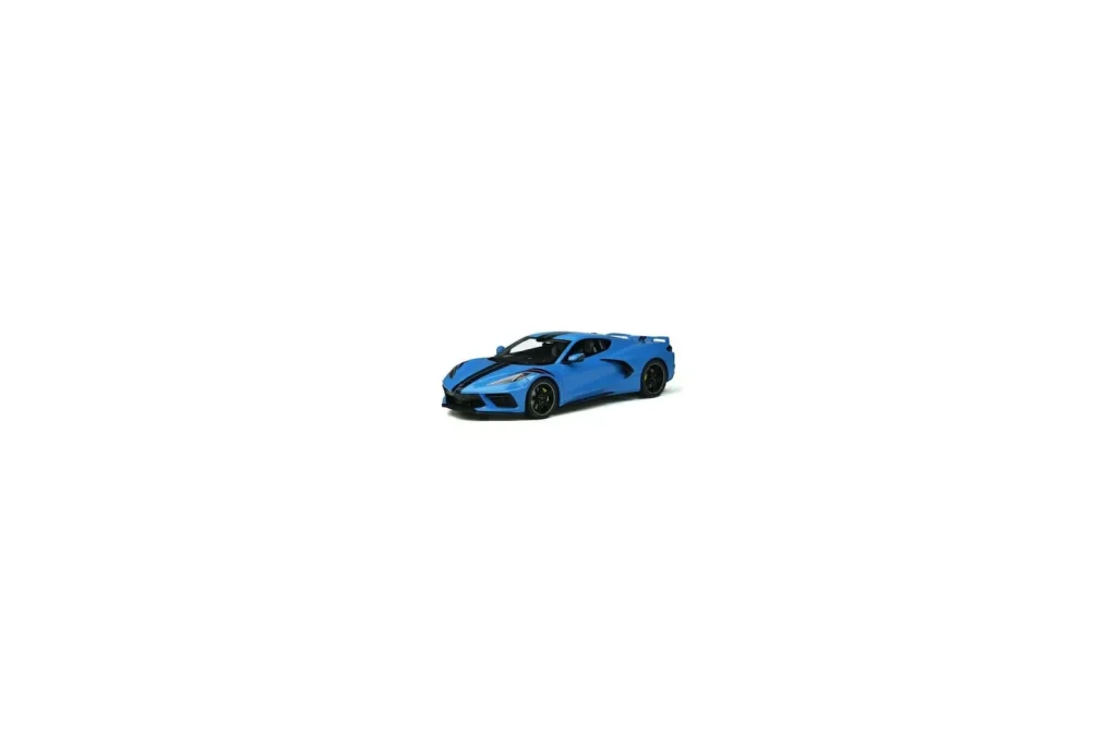 Model 1:18 Chevrolet Corvette C8 Rapid blue GT Spirit