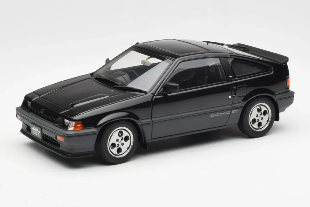โมเดลรถ 1:18 Honda CR-X Si Ballade Sport สีดำ AUTOart (มือสอง)