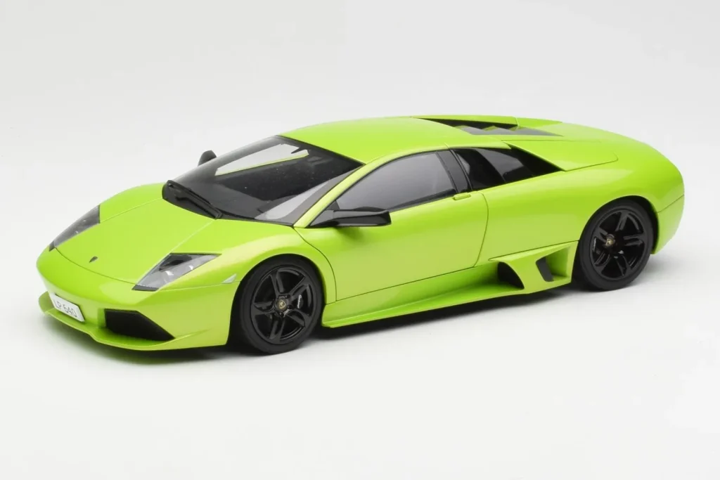 โมเดลรถ 1:18 Lamborghini Murcielago LP640 Ithaca สีเขียวเมทัลลิก AUTOart (มือสอง)