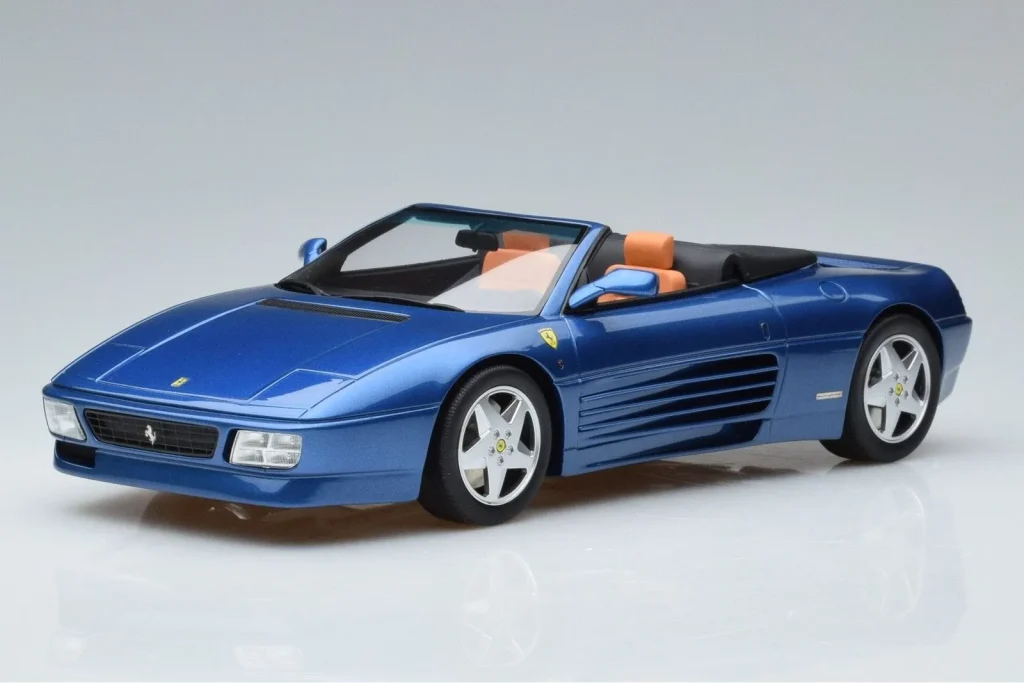 Model 1:18 Ferrari 348 Spider blue GT Spirit