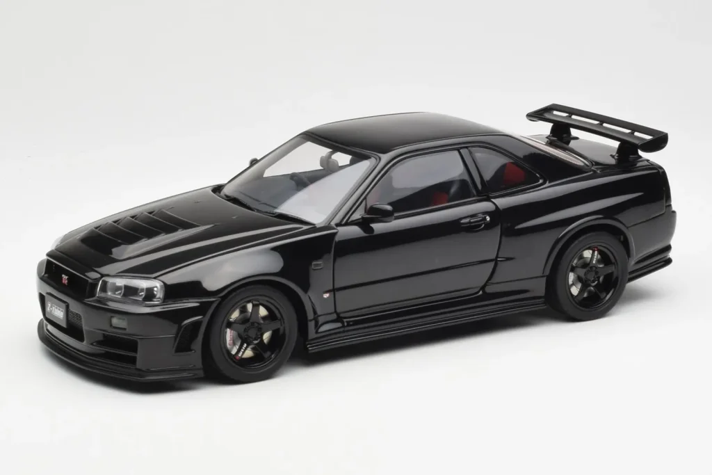 โมเดลรถ 1:18 Nissan Skyline GT-R R34 NISMO Z-Tune สีดำ AUTOart (มือสอง)