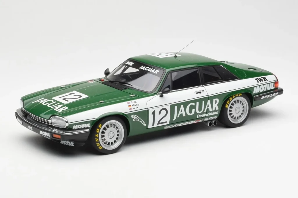 โมเดลรถ 1:18 Jaguar XJ-S TWR Racing #12 H. Heyer / W. Percy ETCC Spa Winner ปี 1984 AUTOart (มือสอง)